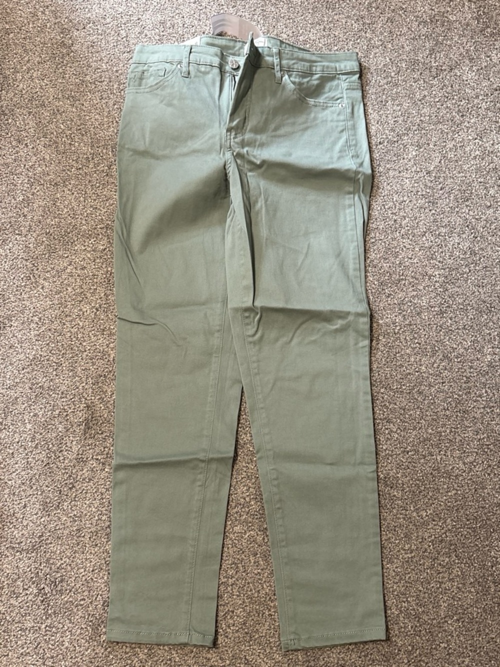 Jessica Simpson  Women's Straight Leg Jeans in Sage Green